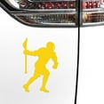 thumbnail image 3 of Magnets in Motion Lacrosse Attack Mid Player Car Magnet Yellow, 3 of 4