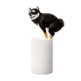 thumbnail image 1 of Dispensador automático de jabón espumoso para perros, máquina para lavarse las manos, ahorra espacio, lindo, sin líquido negro, 1 of 6