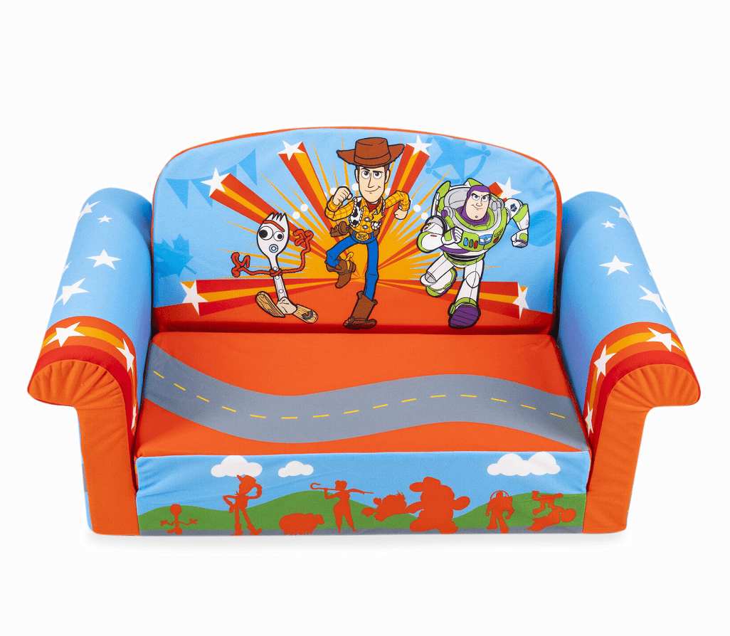 Flip Open Couch Bed Toddler Furniture 2 in 1 Toy Story