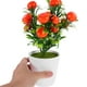 thumbnail image 3 of KAKOWELY Árbol frutal artificial en maceta, adorno realista de bonsái naranja, decoración de árbol frutal artificial, 3 of 5