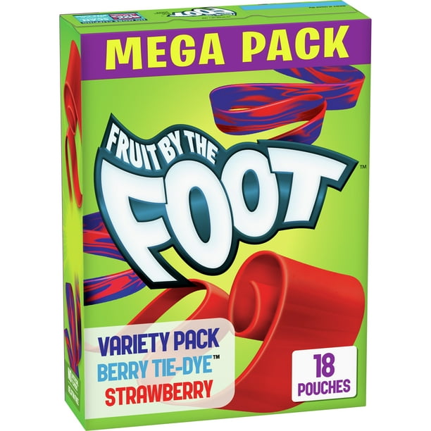 Fruit by the Foot, Fruit Snacks, Berry and Strawberry, 13.5 oz