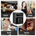 thumbnail image 5 of Huisuilinss 1.9 Cu.Ft Heavy Duty Drop Safe Fireproof, Front Drop Slot Lock Box with Digital Combination,Silent Deposit Safe Box, Security Cash Safe for Business Office Home, 5 of 8
