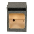 thumbnail image 2 of Q Power HD112 12" Single Heavy Duty Vented Square Subwoofer Sub Enclosure Box, 2 of 5