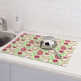 thumbnail image 6 of Sikiie Dragon Fruit 1 Dish Drying Mat, Kitchen Counter Mat, Self Drying Mat for Kitchen Counter Dish Drying Pad ,for Dishes, Utensils, Pots and Pans（24" x 18"）, 6 of 7