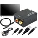 thumbnail image 3 of 2X Convertidor de Audio Digital una AnalóGico SeñAl Coaxial Toslink de Fibra ÓPtica una R / L Decodificador de Audio SPDIF ATV Amplificador, 3 of 5