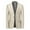 Beige, variant on Zylanna Men's Suit Jacket, Winter Spring and Fall Fashion Soft & Comfy Plaid Formal Blazer for Men Beige