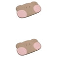 thumbnail image 3 of Wosthever Estera del piso de la absorción de agua para el cuarto de baño limpio y seco amigable para la estera de baño de los ancianos y de Osito 40*60cm 2Conjunto, 3 of 6