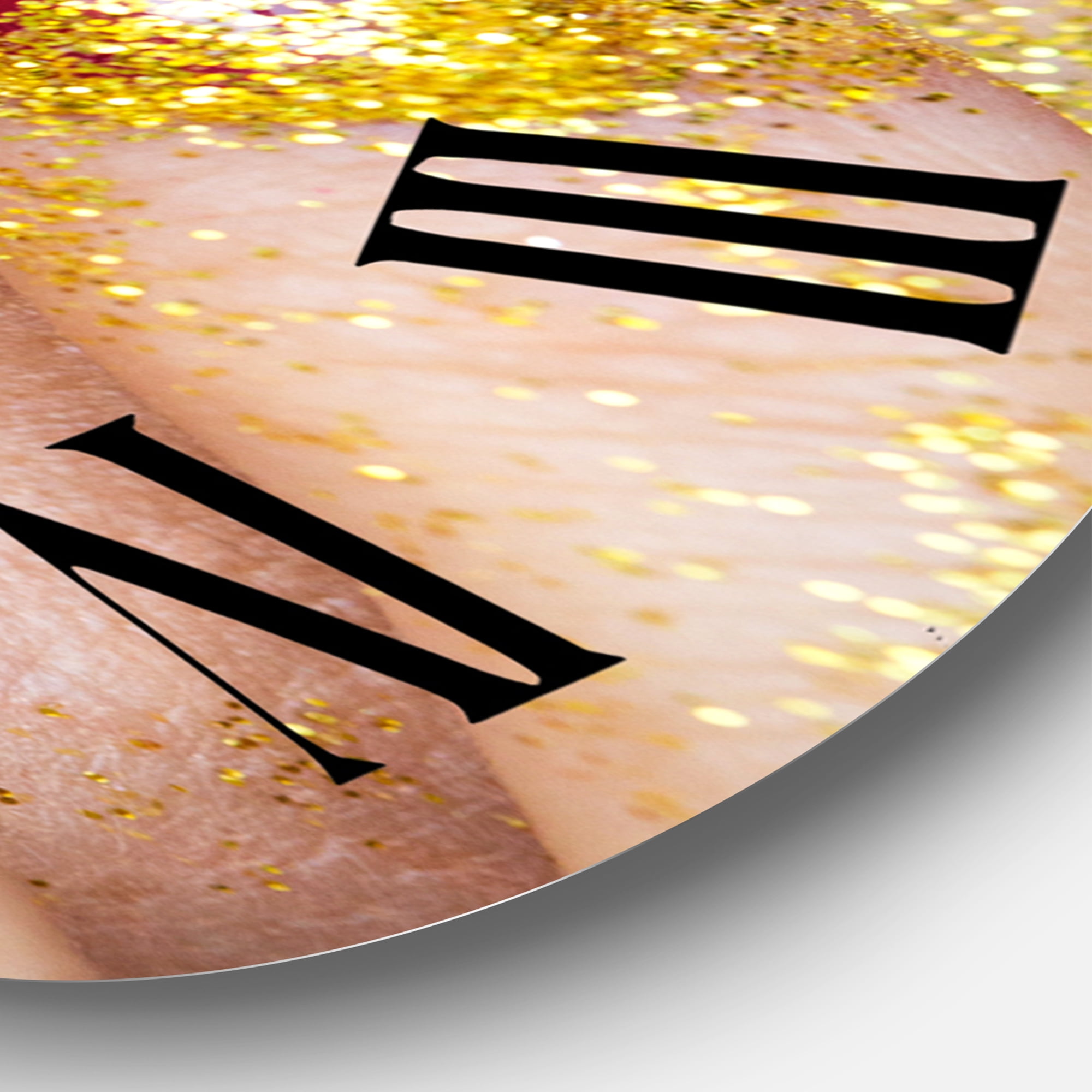 Designart 1 in Modern,Contemporary Wall Clock