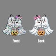 thumbnail image 4 of Lotusprinthandmade Personalized Halloween Couple Spooky Custom Shape Broken Glass Hologram Ornament 10in, Spooky Halloween Couple Ornament, 4 of 5