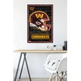 thumbnail image 3 of NFL Washington Commanders - Neon Helmet 23 Wall Poster, 22.375" x 34", 3 of 4