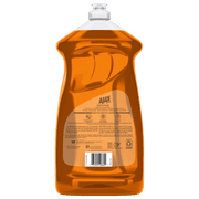 Ajax Ultra Liquid Dish Soap Orange Scent,Triple Action, Mess-Free, Easy-Flip Cap, 52 fl oz Bottle