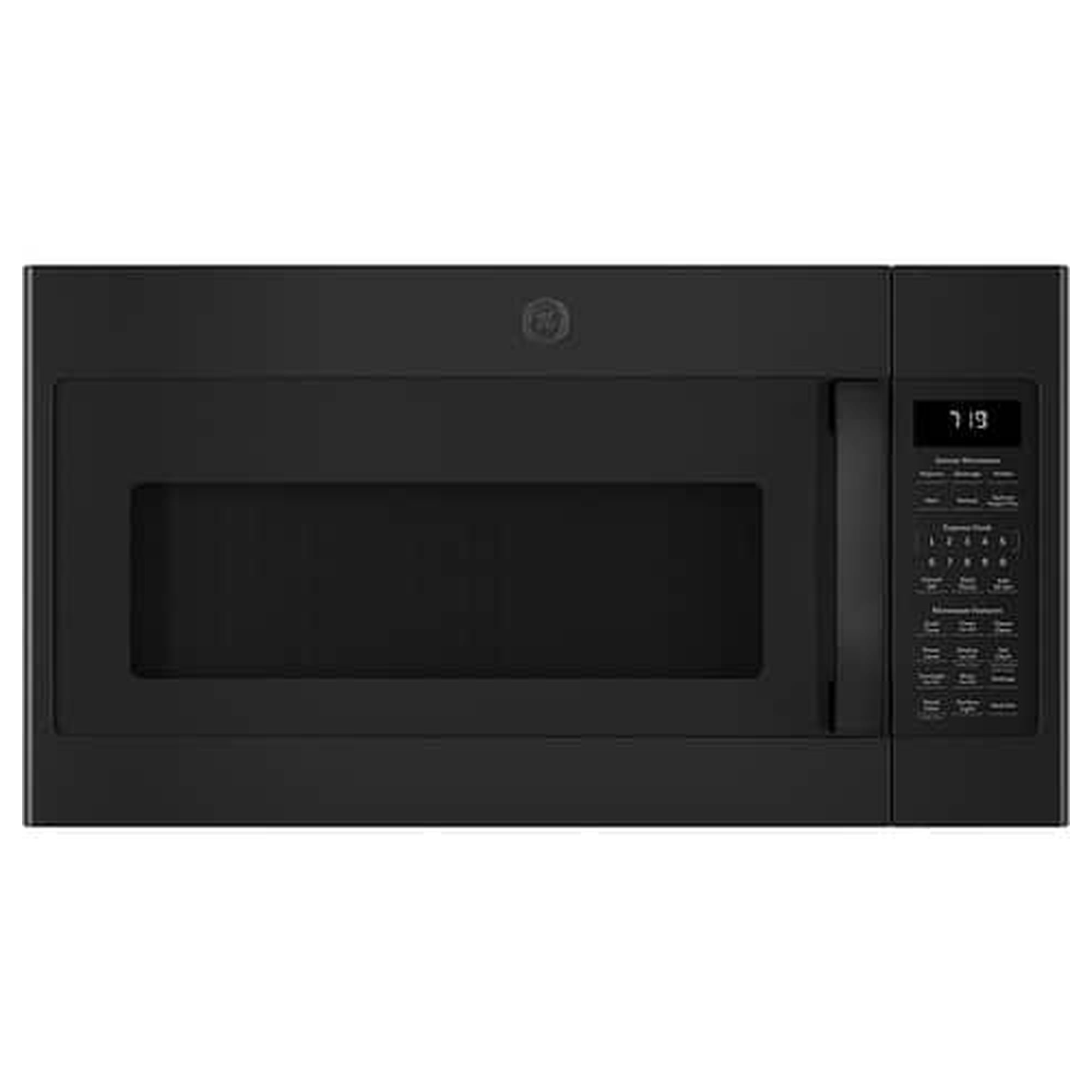 GE 1.9-cu ft 1000-Watt 29.75-in Over-the-Range Microwave with Sensor Cooking (Black) (NEW)