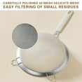 thumbnail image 6 of Gnmfd Stainless Steel Flour Sieve, Handheld Double Layer Mesh Baking Strainer for Powdered Sugar Flour Sifting Cooking Kitchen Household Use, 6 of 7