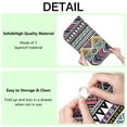 thumbnail image 4 of Multifunctional bohemian drying mat 18x24 Inch, thick microfiber with colorful floral designs, perfect for busy kitchens, 4 of 4