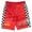 Red, variant on Disney Cars Lightning McQueen UPF 50 Swim Trunks Infant to Little Kid