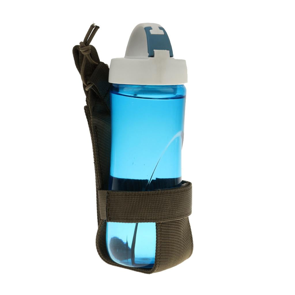 Porte bouteille Reglable en Nylon avec Ceinture de Randonnee