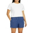 thumbnail image 2 of Hawaiian Reserve Collection Women's Elastic Waist Denim Shorts - Size, XXL, 2 of 5