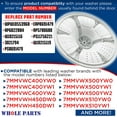 thumbnail image 2 of Whole Parts Washer Washplate Part #W10553968 - Replacement and Compatible With Some Maytag and Whirlpool Washing Machines, 2 of 9