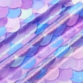 thumbnail image 4 of Leotards for Girls Gymnastics Toddler Dance Biketards Mermaid Unicorn Athletic Dance Wear Shiny Mermaid Purple, 4 of 7