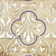 thumbnail image 2 of Grey, Jace 12x12 Black Ornate Wood Framed with Double Matting Museum Art Print Titled - Purple Pattern 7, 2 of 4