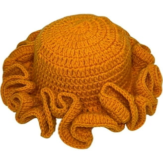 Ogiraw Winter Hat Adult Party Tricky Funny Head Cover Crochet Yarn