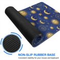thumbnail image 6 of Long Mouse Pads for Desk,Blue Gold Sun Moon Star Zodiac Pattern Desk Mats on Top Of Desks, Desk Mouse Pad Extra Large with 3mm Non-Slip Base and Stitched Edge for Gaming,Office,Work,Home 31.5"x11.8", 6 of 6