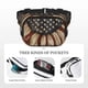 thumbnail image 5 of Easygdp USA Sunflower Flag Fanny Packs para Mujeres y Hombres, Bolsa de Cinturón, Bolsos de Cruz para Trabajo/Correr/Senderismo, 5 of 9
