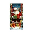 thumbnail image 2 of Hometravel Christmas Door Curtain Decor, Seasonal Entryway Display Piece, Large Scale Wall Hanging for Holiday Festival Atmosphere, 2 of 6