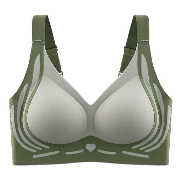 APEXFWDT Seamless Push-Up Bra for Women - Lightly Padded Underwire-Free Bra Side Smoothing Technology (M-3XL)