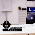 thumbnail image 2 of Handmadetneonsign Custom Nurse Desk Name Plate, Nurse Metal Nameplate For Desk, Desk Nameplate, 2 of 4