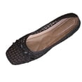 thumbnail image 3 of Jamicy Mesh Ballet Flats for Women Spring/Summer Style Trendy Comfortable Square Toe Ballerina Flat Shoes Soft Sole, 3 of 6