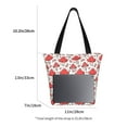 thumbnail image 3 of Balery Amanita Red Mushroom Bolsa de Hombro con Diseño, Bolsa Grande y Duradera, Bolsa Versátil para Compras, 3 of 6