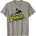thumbnail image 1 of The Lawn Ranger Rides Again T-Shirt - White - XL, 1 of 2