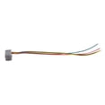 thumbnail image 4 of 10 Pcs 616E 4P4C RJ9 Female Telephone Connector Adapter w 4 Wires 8cm, 4 of 7