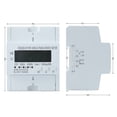 thumbnail image 5 of Tuya Single Phase 50/60Hz 65A Din Rail Smart Energy Meter Timer Monitor KWh Meter Wattmeter ,Easy to Install, 5 of 7