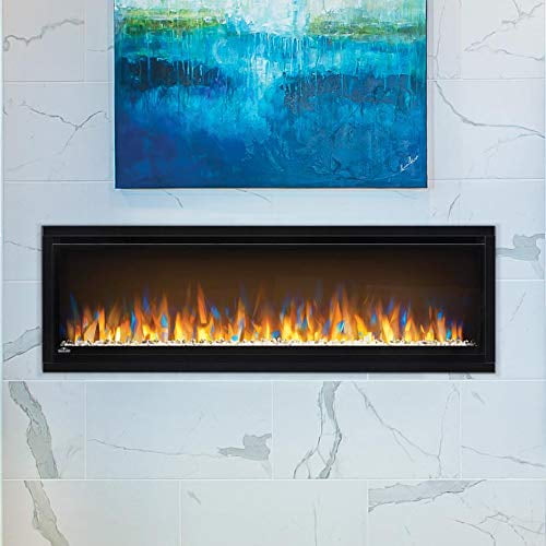 Napoleon Alluravision Recessed Wall Mounted Electric Fireplace
