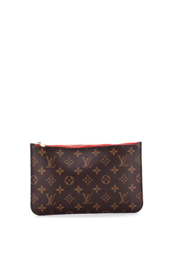 Pre-Owned Neverfull Pochette Monogram Canvas Large By Rebag