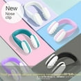 thumbnail image 5 of Solid Color Invisible Nasal Congestion Does Not Harm The Skin Swimming Accessories Silicone Diving Nose Clip Soft And Fitting Style B, 5 of 5