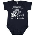 thumbnail image 3 of Inktastic So I'm Little, but I'm Gonna Be a Big Cousin Boys or Girls Baby Bodysuit, 3 of 5