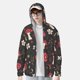 thumbnail image 2 of Balery Fly Agaric and Flowers Sudadera ligera de manga larga con capucha y protección solar UPF 50+ para hombre y mujer, ideal para pesca y running-XX-Large, 2 of 7