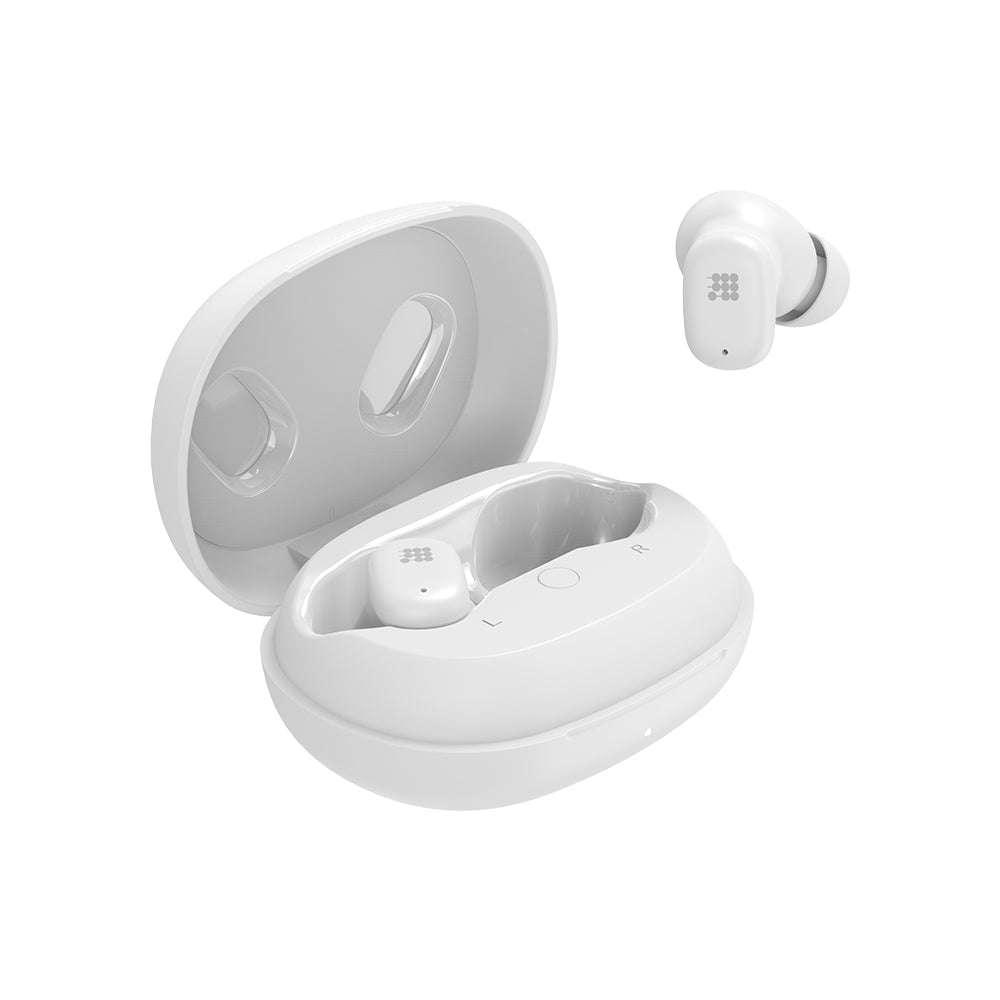 Cubitt Power Earbuds with Bluetooth 6.0, 55ms Low Latency, 5H Playback, 500mAh Case, Transparency Mode, USB-C Fast Charging, Touch Controls & Voice Assistant