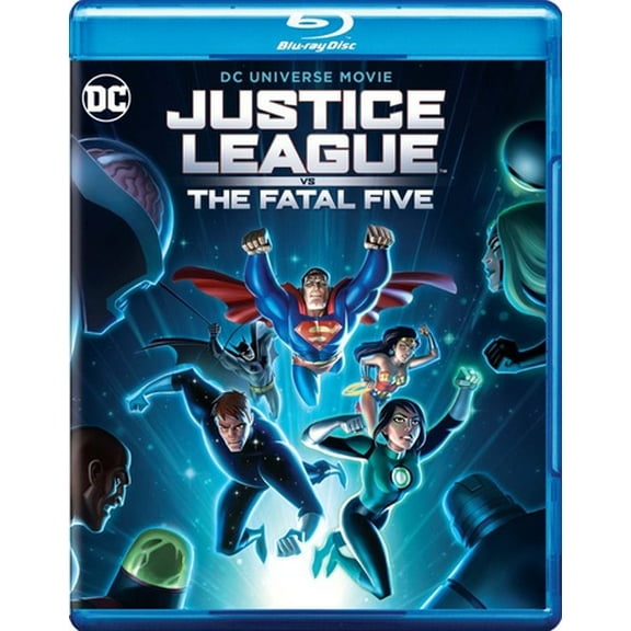 Pre-Owned Justice League Vs. The Fatal Five (Blu Ray) (Good)