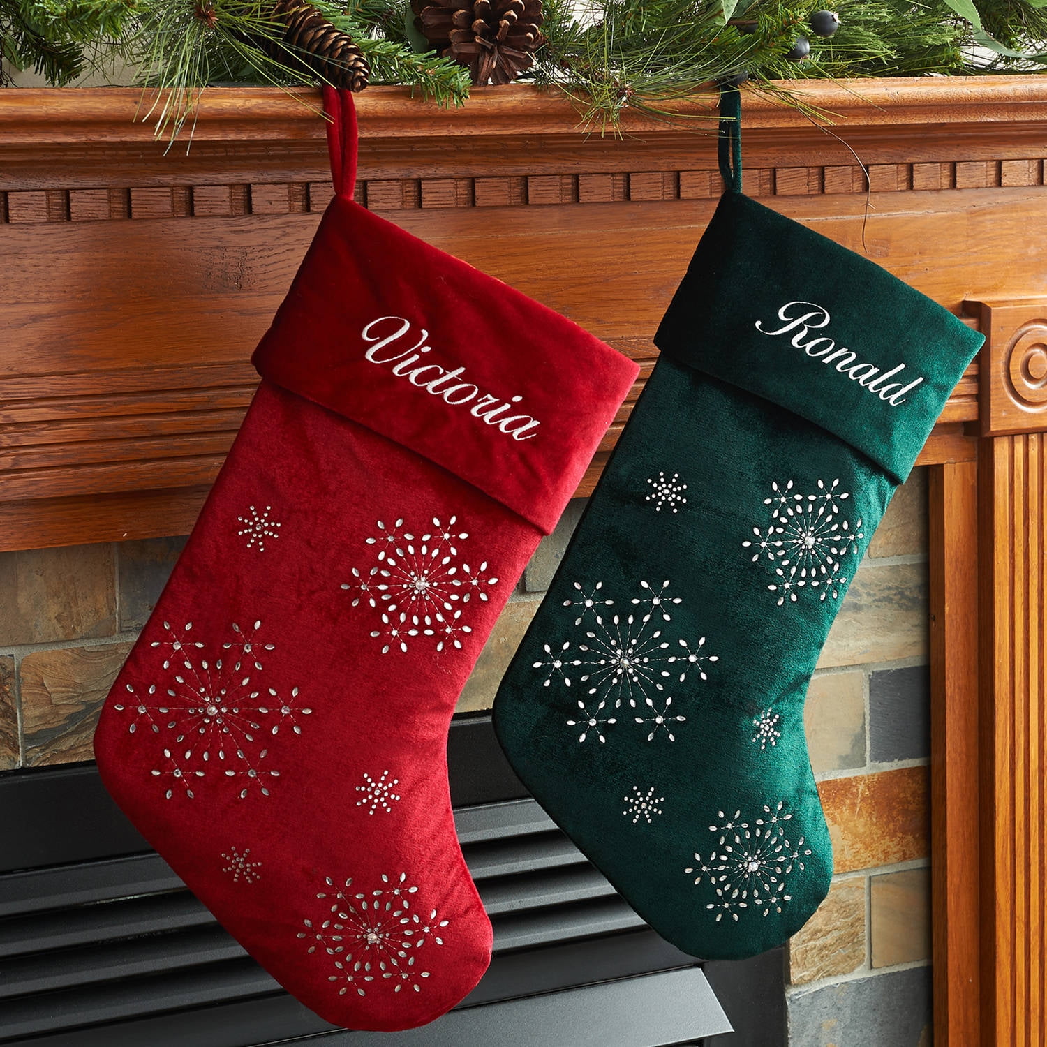 baby first christmas stocking walmart