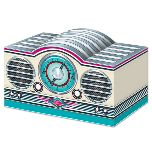 3-D Rock & Roll Radio Centerpiece