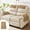 Khaki, variant on PPLoney Checkered Sofa Armrest & Headrest Cushions with Storage Pockets – Rainproof, Scratch-Resistant, Soft Polyester - Stylish Home Decor – 60x40CM, Gray, Blue, Green, Coffee, Khaki, Red