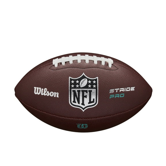 Wilson NFL Stride Gen Green Football - Brown, Junior Size (Ages 9-12)