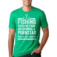 thumbnail image 2 of Fishing T-Shirt Funny Fisherman T-Shirt XX-Large Light Blue, 2 of 5