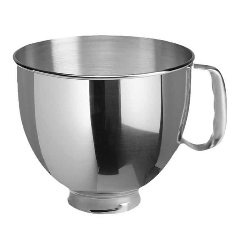  Stainless Steel Mixer bowl Fit for KitchenAid Artisan&Classic  Series 4.5-5 QT Tilt-Head Mixer, 5 Quart Mixing Bowl with Handle.: Home &  Kitchen