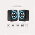 thumbnail image 2 of axGear Haut-Parleur Portable USB Multimédia Filaire Mini Surround Sortie Caisson de Basses, 2 of 6
