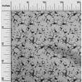 thumbnail image 2 of oneOone Cotton Silk Gray Fabric Floral Sewing Craft Projects Fabric Prints By Yard 42 Inch Wide, 2 of 4